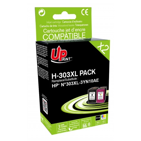 Cartouche compatible HP 303XL - noir - ink